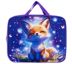 Папка для тетрадей Brauberg Kids с ручками, 340×270×80 мм, Chilling Fox