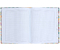 Книжка записная Paper Art, 167*210 мм, 96 л., клетка, «Радужные узоры»