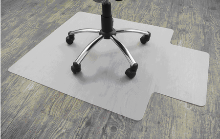Коврик под офисный стул, 90*120 см, прозрачный