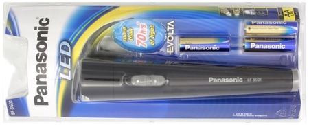 Фонарь Panasonic BF-BG01 LED, черный Фонарь Panasonic BF-BG01 LED, черный