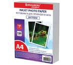 Бумага для струйной фотопечати матовая односторонняя Brauberg Original Plus, А4 (210×297 мм), 140 г/м², 100 л.
