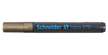 Маркер лаковый Sсhneider Maxx 270, золотистый