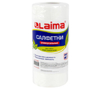 Салфетки вискозные Laima «Универсальные» (в рулоне), 70 шт., 20×22 см, 45г/м², белые