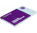 Бумага для заметок с липким краем Berlingo Ultra Sticky, 125×75 мм, 1 блок×100 л., голубая, пастель