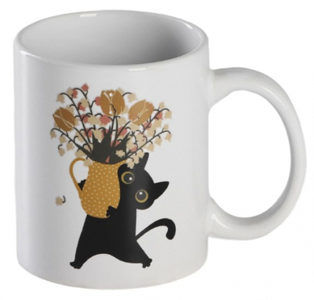 Кружка керамическая Sima-Land, 350 мл, «Мечтай и улыбайся» (хамелеон)