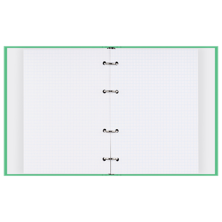 Тетрадь общая А5, 120 л. на кольцах BG, 165*215 мм, клетка, «Ваш узор»