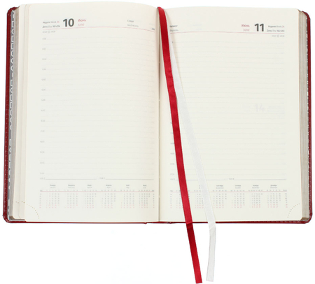 Ежедневник датированный на 2026 год Berlingo Silver Pristine, 145*215 мм, 184 л., красный Ежедневник датированный на 2026 год Berlingo Silver Pristine, 145*215 мм, 184 л., красный