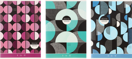 Тетрадь общая А4, 80 л. на скобе ArtSpace «Стиль. Pattern Collection», 197*290 мм, клетка, ассорти Тетрадь общая А4, 80 л. на скобе ArtSpace «Стиль. Pattern Collection», 197*290 мм, клетка, ассорти