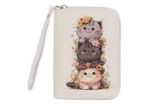 Кошелек из искусственной кожи «07-01-01», 12×1,5×9 см, белый Кошелек из искусственной кожи «07-01-01», 12×1,5×9 см, белый