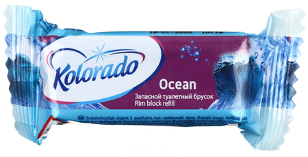 Сменный блок для унитаза Kolorado, 40 г, «Морской»