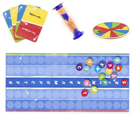 Игра настольная «По буквам», 2 игрока, 9+