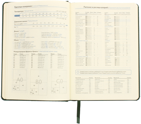 Ежедневник недатированный Attache Classic, 145*205 мм, 136 л., темно-зеленый