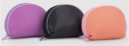 Кошелек на молнии для мелочи Sima-Land, 9*3*8 см, ассорти (цена за 1 шт.)