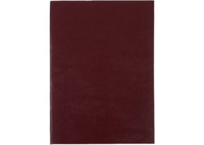 Папка адресная Staff, «Без надписи», бордовая