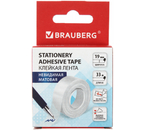 Клейкая лента невидимая Brauberg, 19 мм×33 м, 35 мкм, матовая