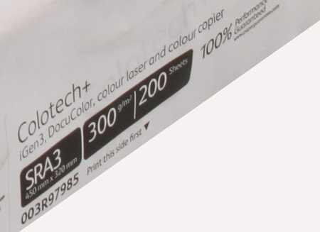 Бумага офисная Xerox Colotech+ Uncoated (без покрытия), SRА3 (450*320 мм), 300 г/м2, 200 л.