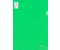 Папка-уголок пластиковая Forpus А4, толщина пластика 0,18 мм, прозрачная зеленая