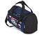 Сумка дорожная детская на плечо Cagia 608702, 200*390*180 мм, синяя с черными вставками, с рисунком