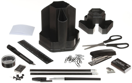 Органайзер настольный Office Space поворотный , 13 предметов, черный Органайзер настольный Office Space поворотный , 13 предметов, черный