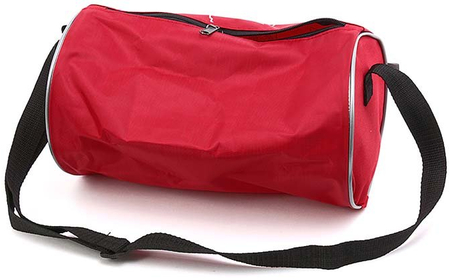 Сумка детская Cagia , 160*280*160 мм, красная с бабочками