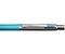 Ручка подарочная шариковая Berlingo Silver Arrow, корпус бирюзовый с серебристым, синяя