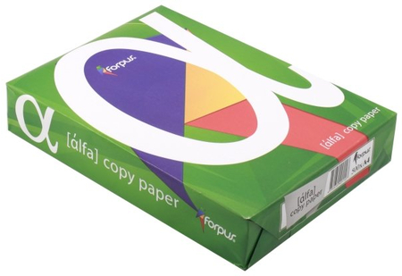 Бумага офисная Alpha Copy , А4 (210*297 мм), 80 г/м2, 500 л. 