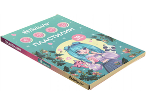 Пластилин «ПандаРог. Аниме», 18 цветов, 360 г, со стекой Пластилин «ПандаРог. Аниме», 18 цветов, 360 г, со стекой