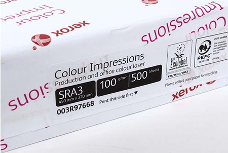 Бумага офисная Xerox Colour Impressions, SRА3 (450*320 мм), 100 г/м2, 500 л.