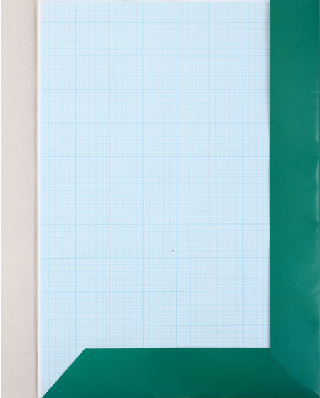 Бумага масштабно-координатная «миллиметровка», А2 (420*594 мм), 20 л., голубая сетка