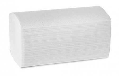 Полотенца бумажные «Комфорт Эко» (в пачке), 1 пачка, ширина 230 мм, белые