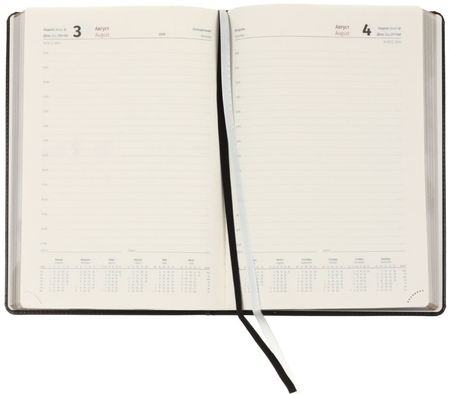 Ежедневник датированный на 2020 год Berlingo Silver Pristine (В5), 170*245 мм, 184 л., черный