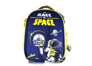 Рюкзак школьный Schoolformat Ergonomic+ 17L, 300×380×180 мм, Race to Space