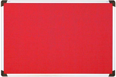 Доска текстильная Index, 60*90 см, красная