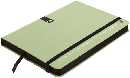 Ежедневник датированный на 2026 год BG Monochrome (А5), 145*210 мм, 176 л., Matcha, светло-зеленый