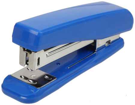 Степлер Silwerhof, скобы №24/6-26/6, 30 л., 120 мм, синий