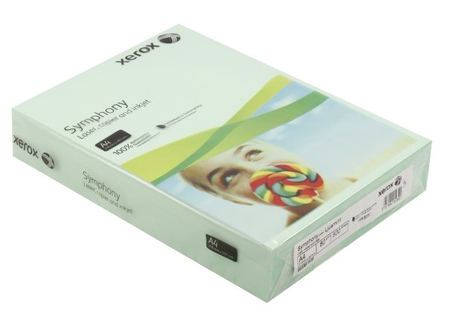 Бумага офисная цветная Xerox Symphony , А4, 80 г/м2, 500 л., мята
