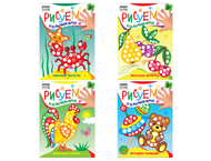 Раскраска «Рисуем пальчиками» А5 «Три совы»