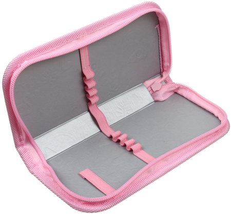 Пенал однокамерный SchoolFormat (средний), 190*90 мм, «Пончик»