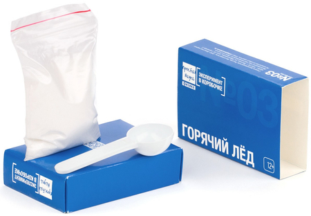 Набор для опытов «Эксперимент в коробочке. Горячий лед», 9*6*2,5 см
