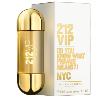 Вода парфюмерная Carolina Herrera 212 Vip, 30 мл