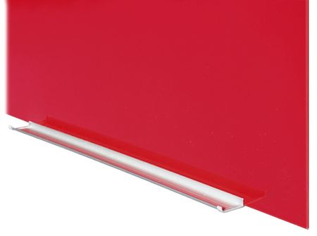 Доска маркерная магнитная стеклянная Nobo Diamond , 60*90 см, красная