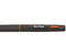 Ручка подарочная шариковая автоматическая Berlingo Color Zone, корпус черный с оранжевым, синяя