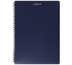 Тетрадь общая А4, 96 л., на гребне Informat, 205×285 мм, клетка, темно-синяя