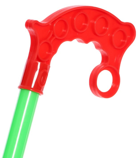 Каталка на палочке Sima-Land, 16*15*24 см (ручка 40 см), «Забавная бабочка», ассорти