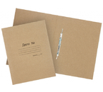 Папка картонная «Дело» со скоросшивателем, А4, ширина корешка 20 мм, плотность 530 г/м², немелованная, серая