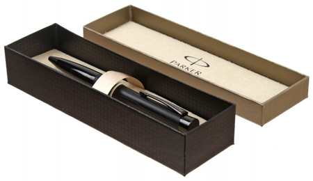 Ручка подарочная шариковая Parker Urban Premium Matte Black, корпус черный