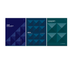 Тетрадь общая А4, 60 л. на скобе BG Monocolor. Corporate Identity, 205×295 мм, клетка, ассорти