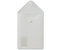 Папка-конверт пластиковая на кнопке Brauberg Small-Size А6, толщина пластика 0,18 мм, прозрачная матовая