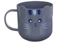 Кружка детская пластиковая «Котик»