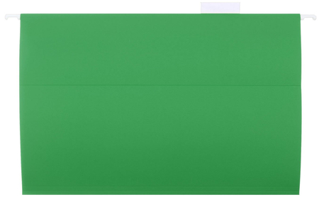 Папка подвесная для картотек Index, 360*240 мм, зеленая